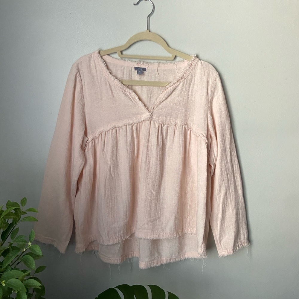 Aerie Pale Pink/Peach Top